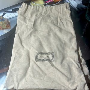 Brand new gucci shoe bags